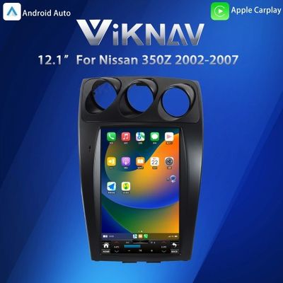VIKNAV 12.1 ” Car Radio For Nissan 350Z 2002-2007 LHD Touch Screen Audio Stereo Radio