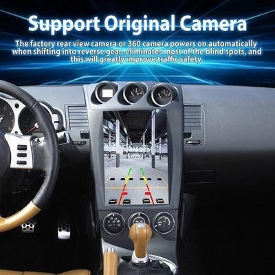 VIKNAV 12.1 ” Car Radio For Nissan 350Z 2002-2007 LHD Touch Screen Audio Stereo Radio