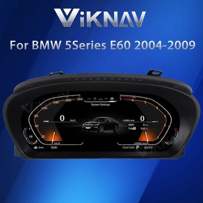 VIKNAV 12.3" Instrument Cluster for BMW 5 Series E60/E61/E63/E64 2004-2009