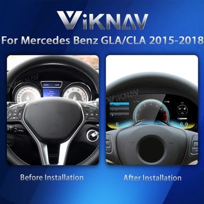 VIKNAV 12.3" Digital Speedometer for Mercedes Benz GLA/CLA 2015-2018