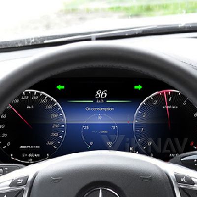 VIKNAV 12.3" Digital Speedometer for Mercedes Benz GLA/CLA 2015-2018