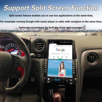 VIKNAV 13.6" Car Radio For Nissan Skyline GTR 2008- 2017 Wirless Carplay GPS Navigation Player