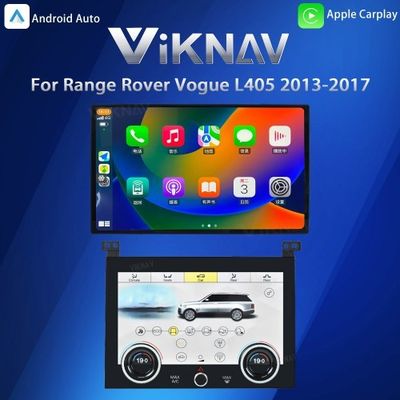 Viknav Car Radio AC Panel For Land Range Rover Vogue L405 2013-2017 Wireless Carplay Auto Stereo GPS Navigation Air Conditioning Climate Palyer
