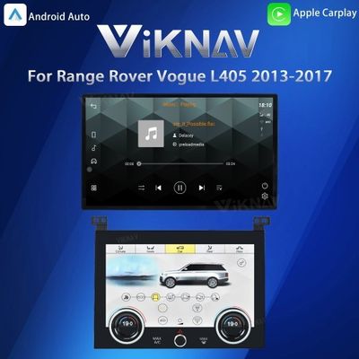 Viknav Car Radio AC Panel For Land Range Rover Vogue L405 2013-2017 Wireless Carplay Auto Stereo GPS Navigation Air Conditioning Climate Palyer