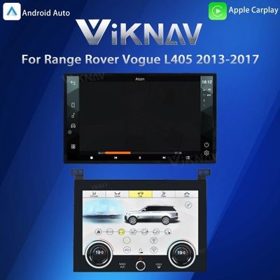 Viknav Car Radio AC Panel For Land Range Rover Vogue L405 2013-2017 Wireless Carplay Auto Stereo GPS Navigation Air Conditioning Climate Palyer