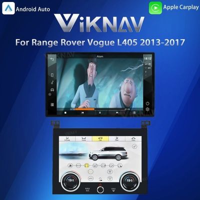 Viknav Car Radio AC Panel For Land Range Rover Vogue L405 2013-2017 Wireless Carplay Auto Stereo GPS Navigation Air Conditioning Climate Palyer