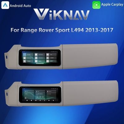Viknav 12.3 Inch Upgrade Car Radio For Range Rover Sport L494 2013-2017 GPS Navigation Multimedia Player Wireless Carplay Auto Stereo Touch Screen (Beige)