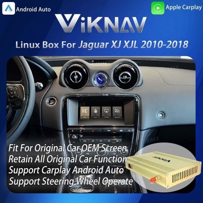 Viknav Linux Interface Box for Jaguar XJ XJL 2010-2018 with Wireless CarPlay
