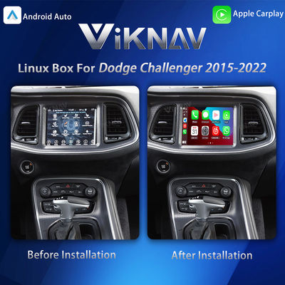 Viknav Linux Interface Box for Dodge Challenger 2015-2022 with Wireless CarPlay