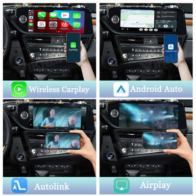 Viknav Linux System for Lexus ES 2015-2022 with Wireless CarPlay Android Auto