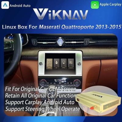 Viknav Linux Interface Box for Maserati Quattroporte 2013-2015 with Wireless CarPlay