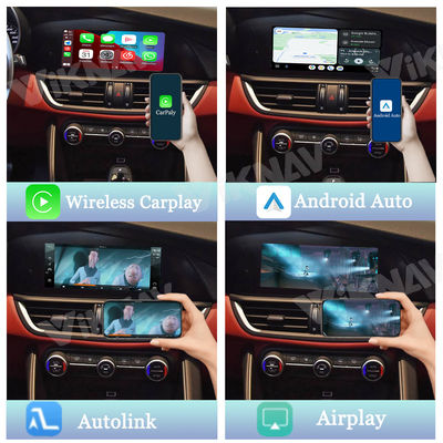 Viknav Linux Interface Box for Alfa Giulia 2017-2019 with Wireless CarPlay Android Auto