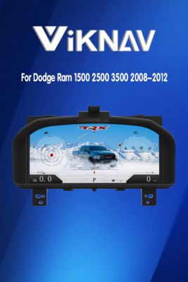 VIKNAV Digital Cluster Car Speed Meter For Dodge Ram 1500 2500 3500 2008-2012
