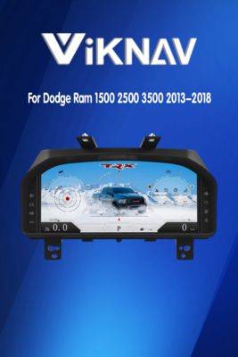 Viknav Digital Cluster Car SpeedoMeter For Dodge Ram 1500 2500 3500 2013-2018