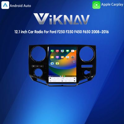 Viknav 12.1 inch Touch Screen Car Radio For Ford F250 F350 F450 F650 2008-2016 Multimidia Player Auto Stereo Head Unit GPS Carplay