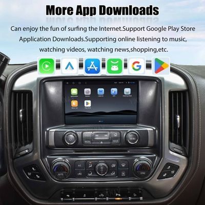 Viknav Upgrade Android Box For Chevrolet Silverado / GMC SIERRA 2014-2018 Wireless Carplay Touch Screen GPS Navigation Multimedia player Auto Stereo Head Unit( OEM 8 Inch)