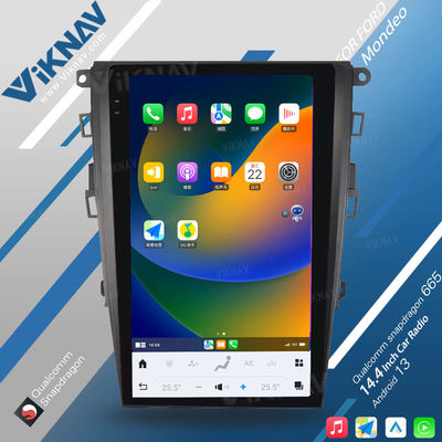 Viknav 13.6 Inch Android Auto Car Radio For Ford Mondeo 2013-2021 Multimedia Player GPS Navigation Head Unit Wireless Carplay