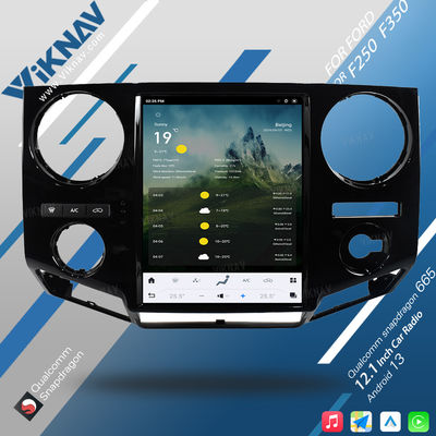 Viknav 12.1 inch Touch Screen Car Radio For Ford F250 F350 F450 F650 2008-2016 Multimidia Player Auto Stereo Head Unit GPS Carplay