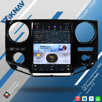 Viknav 12.1 inch Touch Screen Car Radio For Ford F250 F350 F450 F650 2008-2016 Multimidia Player Auto Stereo Head Unit GPS Carplay