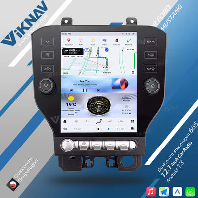 Viknav Touch Screen Car Radio For Ford Mustang 2014-2021 Video Player Head Unit Auro Stereo Android GPS Navigation Carplay