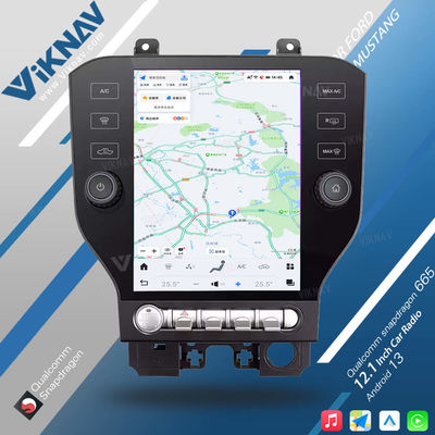 Viknav Touch Screen Car Radio For Ford Mustang 2014-2021 Video Player Head Unit Auro Stereo Android GPS Navigation Carplay