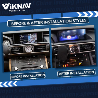 Android 13 Lexus RC IS Aftermarket Radio 2013-2018 Car Stereo Replacement Update