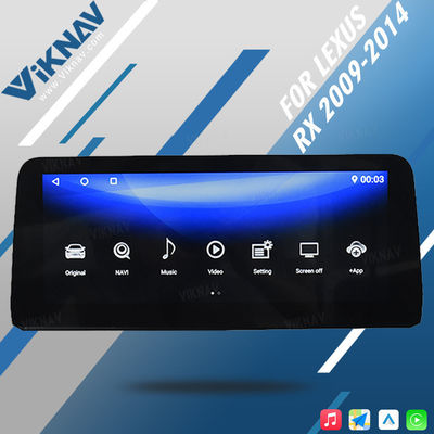 LEXUS RX 2009-2014 Aftermarket Bluetooth Car Stereo Radio Upgrade 12.3 Inch Touchscreen