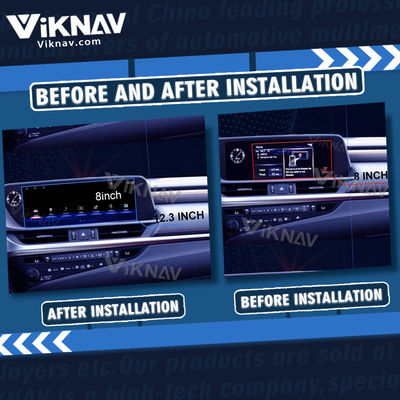 Car GPS Multimedia Player Aftermarket Radio Stereo For Lexus ES200 ES250 ES350 ES300h 2018-2020 Carplay