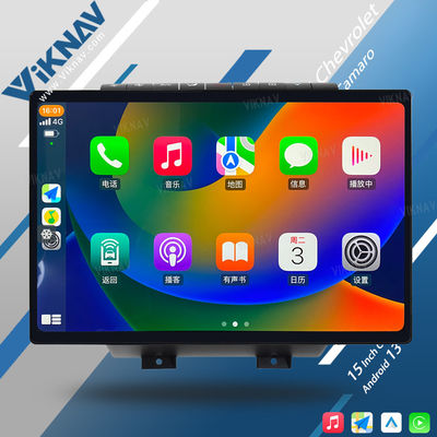 VIKNAV for Chevrolet Camaro 2010 2011 Car Radio 15 Inch Touch screen Upgrade Stereo Replacement