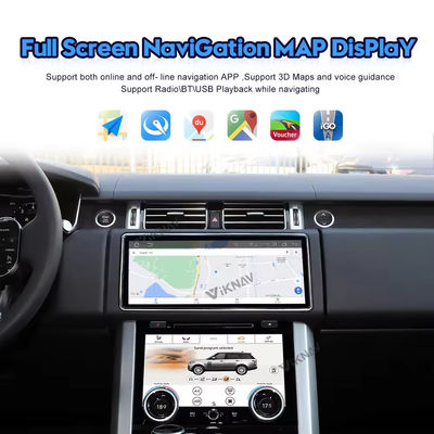 Viknav 12.3 Inch Touch Screen Car Radio For Land Rover Range Rover Vogue L405 2013-2017 Multimedia Player GPS Navigation