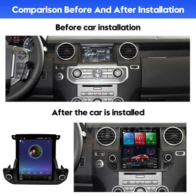 VIKNAV Vertical Screen Car Radio For Land Range Rover Discovery 4 2009-2016 New Upgrade Carplay GPS Navigation Multimedia play
