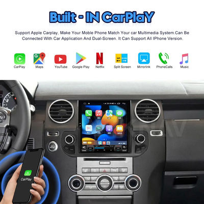 VIKNAV Vertical Screen Car Radio For Land Range Rover Discovery 4 2009-2016 New Upgrade Carplay GPS Navigation Multimedia play