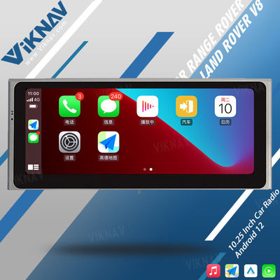 VIKNAV Android Auto Stereo Car Radio For Land Rover Range Rover Vogue V8 10.25 inch 1998-2012 Multimedia Player Touch Screen Carplay