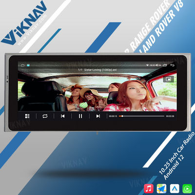 VIKNAV Android Auto Stereo Car Radio For Land Rover Range Rover Vogue V8 10.25 inch 1998-2012 Multimedia Player Touch Screen Carplay