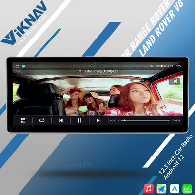 VIKNAV 12.3inch Car Radio For Land Range Rover Vogue V8 L322 2002-2012 Touch Screen GPS Navigation Multimedia Stereo Player