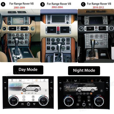 VIKNAV 12.3inch Car Radio For Land Range Rover Vogue V8 L322 2002-2012 Touch Screen GPS Navigation Multimedia Stereo Player