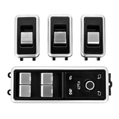 VIKNAV Window Lifter Control Switch Button LCD Panel Car Window Lift Switch Kit for Range Rover L494 Vogue Sport L405 Discovery