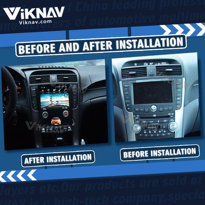 12.1 Inch Vertical Acura TL Honda Tesla Screen Car Radio Stereo 2006-2018 OEM