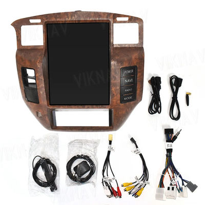 Aftermarket Touchscreen Y61 Nissan Patrol Head Unit 2004-2019 GPS For Car