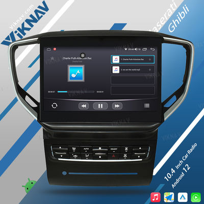 2013-2017 Maserati Ghibli Aftermarket Radio Wireless Carplay Android 10.4 Inch
