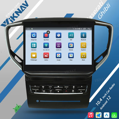 2013-2017 Maserati Ghibli Aftermarket Radio Wireless Carplay Android 10.4 Inch