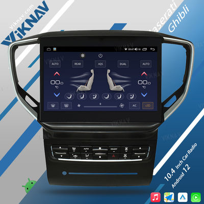 2013-2017 Maserati Ghibli Aftermarket Radio Wireless Carplay Android 10.4 Inch