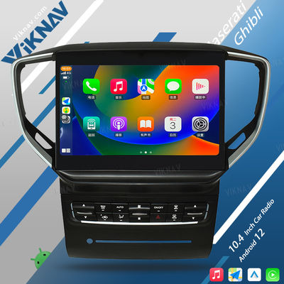 2013-2017 Maserati Ghibli Aftermarket Radio Wireless Carplay Android 10.4 Inch