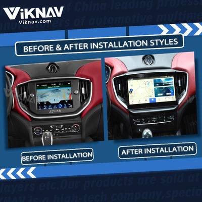 2013-2017 Maserati Ghibli Aftermarket Radio Wireless Carplay Android 10.4 Inch