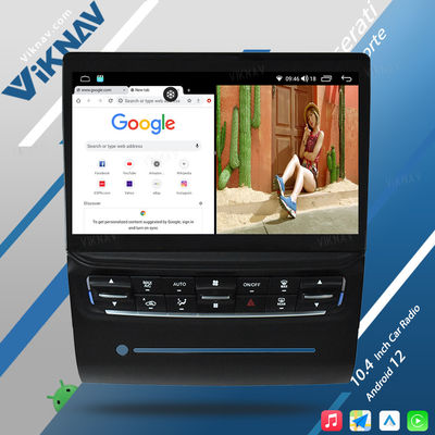 OEM 1204x768 Aftermarket Carplay Stereo Radio For Maserati Quattroporte 2013-2017