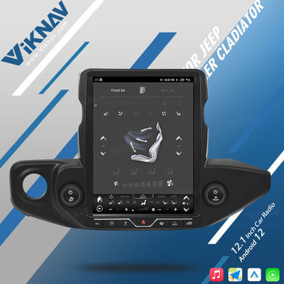 Touchscreen Jeep Wrangler Stereo Replacement JL Gladiator JT Head Unit Upgrade 2018-2023