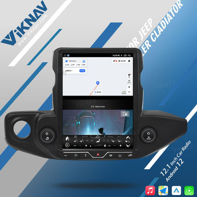 Touchscreen Jeep Wrangler Stereo Replacement JL Gladiator JT Head Unit Upgrade 2018-2023