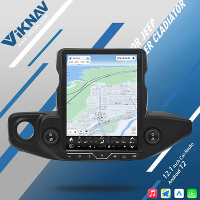 Touchscreen Jeep Wrangler Stereo Replacement JL Gladiator JT Head Unit Upgrade 2018-2023