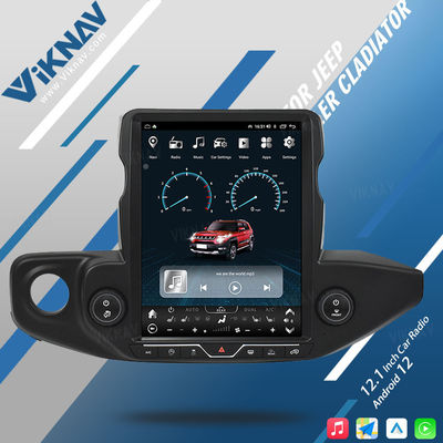 Touchscreen Jeep Wrangler Stereo Replacement JL Gladiator JT Head Unit Upgrade 2018-2023