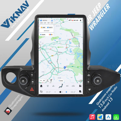 Tesla Style Wrangler Jeep Radio Upgrade 2018-2021 Carplay Head Unit Stereo Replacement